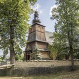 Imagen: La iglesia de la Natividad de la Santísima Virgen en Krużlowa Wyżna