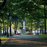 Image: Adam Mickiewicz monument in Wieliczka