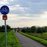 Image: Vistula Bicycle Route (with detours around missing sections)