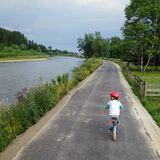 Bild: Die einfachste Fahrradschleife Nowy Targ – Czorsztyńskie-See